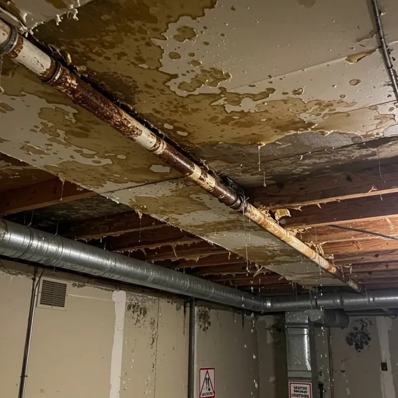 Ceiling Water Damage Repair in Tool, TX