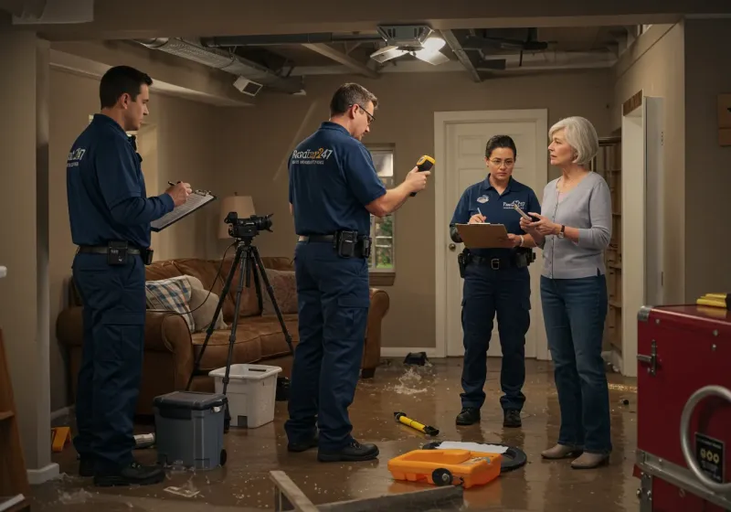 Water Damage Assessment and Insurance Documentation process in Tool, TX