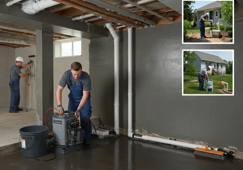 Basement Waterproofing and Flood Prevention process in Tool, TX